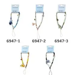  Cuerda para Móvil con Cuentas Hecha a Mano | Accesorio con Estilo y Funcionalidad