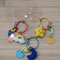  LLAVERO CUELGA MOVIN CERAMICA INFANTIL SURTIDO